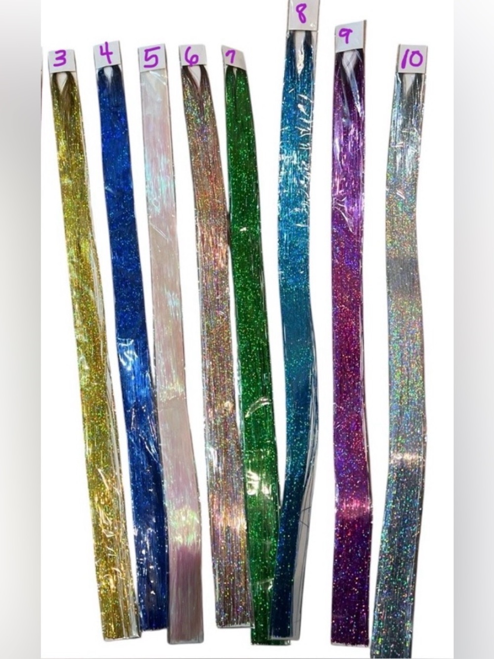 ✨ Fairy Hair Sparkle Extensions✨
| Sold Individually @ $15 or 2/$25| - Picture 2 of 2